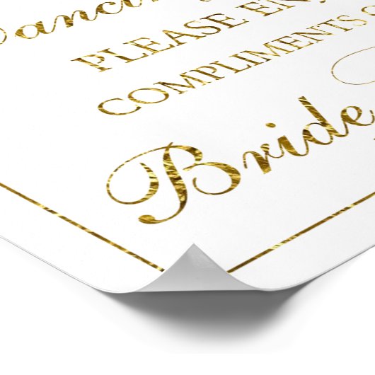 Eine kleine Leckerei für Ihr Tanzfestival Poster (Ecke)