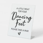 Eine kleine Leckerei für Ihr Tanzfestival Sockelschild (Vorderseite)