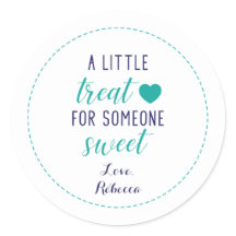 Eine kleine Leckerei für Jemand süße blaue Geschen