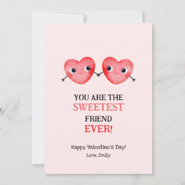 Eine kleine Leckerei für jemanden, der das Herz Va Feiertagskarte