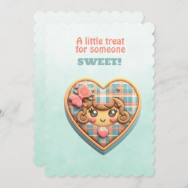 Eine kleine Leckerei für jemanden süß Feiertagskarte