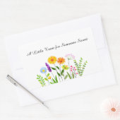 Eine kleine Leckerei für jemanden süß Rechteckiger Aufkleber (Umschlag)