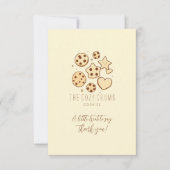 Eine kleine Leckerei von unserer Küche Dankeskarte (Vorderseite)