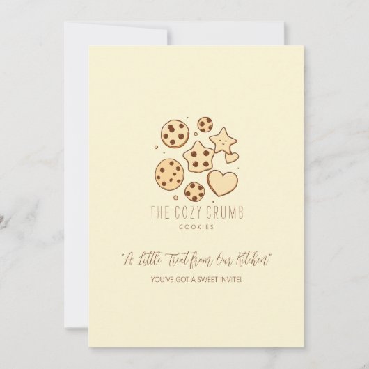 Eine kleine Leckerei von unserer Küche Einladung (Vorderseite)