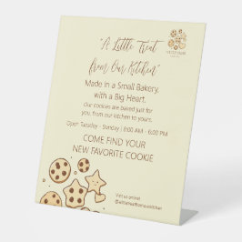 Eine kleine Leckerei von unserer Küche Sockelschild