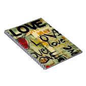 Eine kleine Liebe Graffiti Notizblock (Rechte Seite)