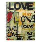 Eine kleine Liebe Graffiti Notizblock (Vorderseite)