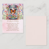 Eine kleine Liebe in einer Whirlpooldusche Begleitkarte (Vorne/Hinten)