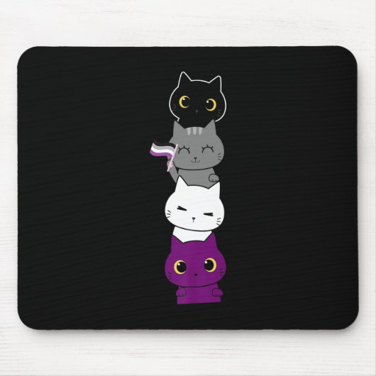 Eine kleine Liebe von Katzengeschenken| | Lover Pe Mousepad (Vorne)