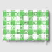 Eine kleine Lucky Charm Babydusche Gästebuch (Rückseite)