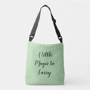 Eine kleine Magie-Tasche   Magischer Spruch C Tragetaschen Mit Langen Trägern