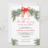 Eine kleine Menge Joy-Baby-Dusche Einladung (Vorderseite)