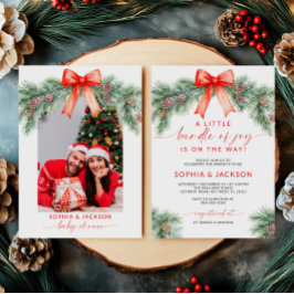 Eine kleine Menge Joy-Baby-Dusche Einladung