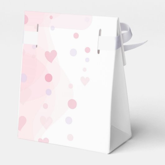 Eine kleine Peanut Elephant Girl Babydusche Geschenkschachtel (Rückseite)