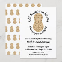 Eine kleine Peanut Niedliche Whimsical Unisex Kind