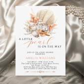 Eine kleine Perle ist auf dem Weg zur Babydusche Einladung