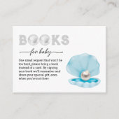 Eine kleine Perle ist unterwegs Bücher für Baby Begleitkarte (Vorderseite)