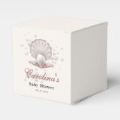 eine kleine Perle unter der Babydusche Geschenkschachtel (Vorderseite)