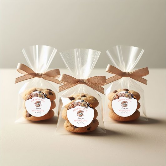 Eine kleine Perle unter der Kinderdusche des Meere Runder Aufkleber