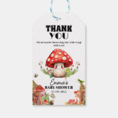 eine kleine Pilzpilzspuppe Butterfly Moth Babydusc Geschenkanhänger (Rückseite)