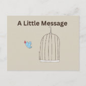 Eine kleine Postkarte (Vorderseite)