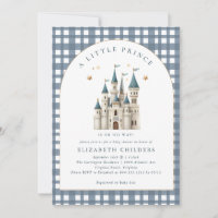 Eine kleine Prince Royal Castle Babydusche