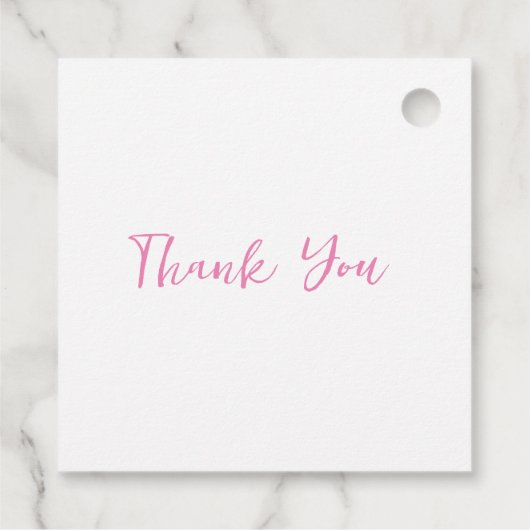 Eine kleine Prinzessin ist auf dem Weg zur Einladu Geschenkanhänger (Rückseite)