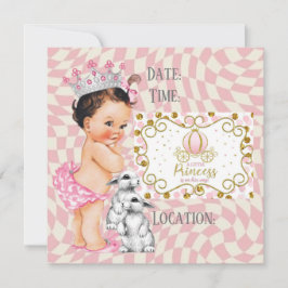 Eine kleine Prinzessin ist unterwegs. Einladung