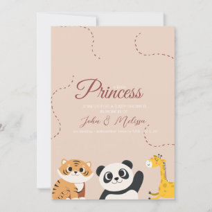 Eine kleine Prinzessin kommt Einladung