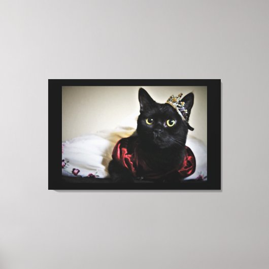 Eine kleine Prinzessin Leinwanddruck (Vorderseite)