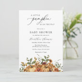 Eine kleine Puffkinderdusche - Einladung (Stehend Vorderseite)