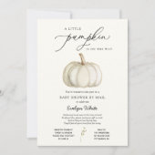 Eine kleine Puffkindusche mit E-Mail-Einladung Einladung (Vorderseite)