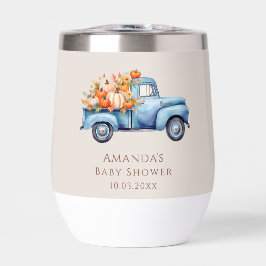 Eine kleine Pumkin Fall Boy Babydusche