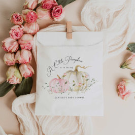 Eine kleine Pumkin Girl Babydusche Geschenktütchen