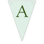 Eine kleine Pumkin Greenerenerity Fall Baby Show Wimpelkette (Dritte Fahne)