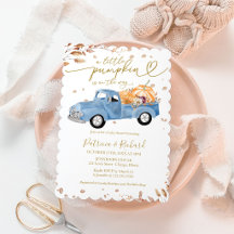 Eine kleine Pumpkin-Babydusche