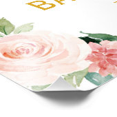 Eine kleine Pumpkin-Babydusche Fotodruck (Ecke)