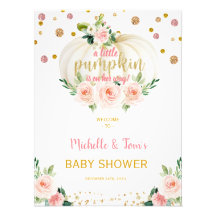 Eine kleine Pumpkin-Babydusche