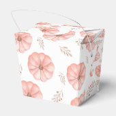 Eine kleine Pumpkin-Babydusche Geschenkschachtel (Rückseite)