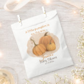 Eine kleine Pumpkin-Babydusche Geschenktütchen (Ausgeschnitten)