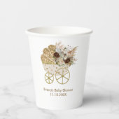 Eine kleine Pumpkin-Babydusche Pappbecher (Vorderseite)