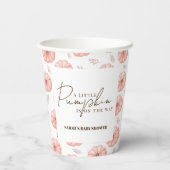 Eine kleine Pumpkin-Babydusche Pappbecher (Rückseite)