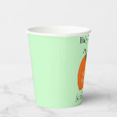 Eine kleine Pumpkin-Babydusche Pappbecher (Rechts)