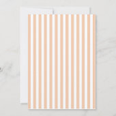 Eine kleine Pumpkin Fall Baby Dusche Einladung (Rückseite)