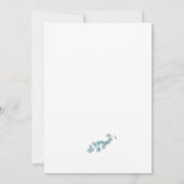 Eine kleine Pumpkin Fall Baby Dusche Einladung (Rückseite)