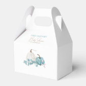 Eine kleine Pumpkin Fall Baby Dusche Geschenkschachtel (Vorderseite)