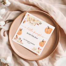Eine kleine Pumpkin Fall Baby Dusche