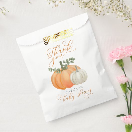 Eine kleine Pumpkin Herbst Herbstdusche Geschenktütchen (Versiegelt)
