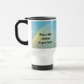 Eine kleine Rainbow-Tasse Reisebecher (Links)