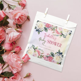 Eine kleine Rose Floral Girl Baby Dusche Vielen Da Geschenktütchen